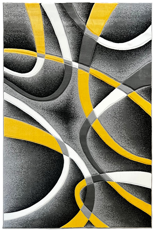 Yellow Precision Lines Contemporary