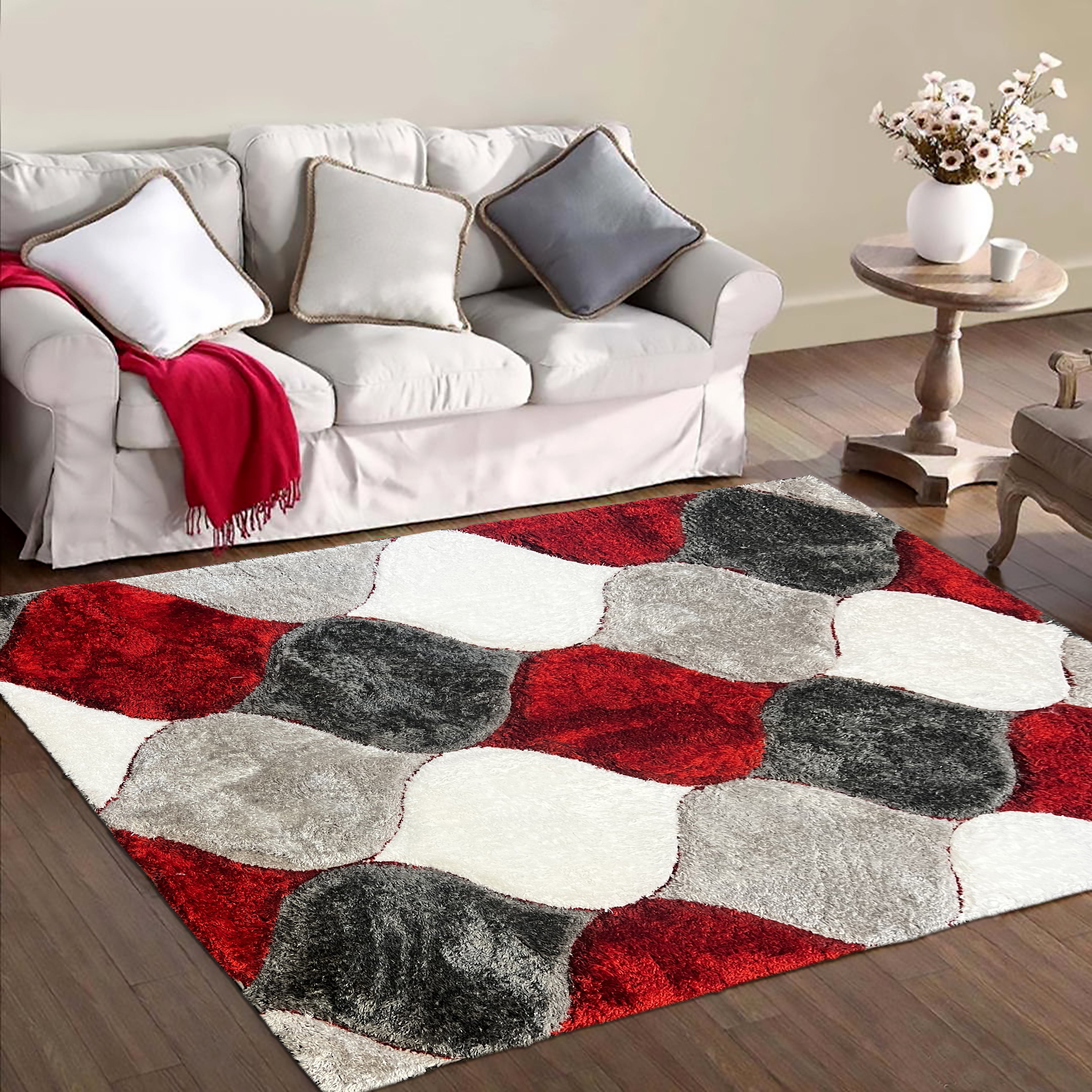 Ruby Facets A Red Diamond Rug