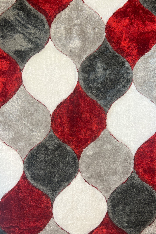 Ruby Facets A Red Diamond Rug