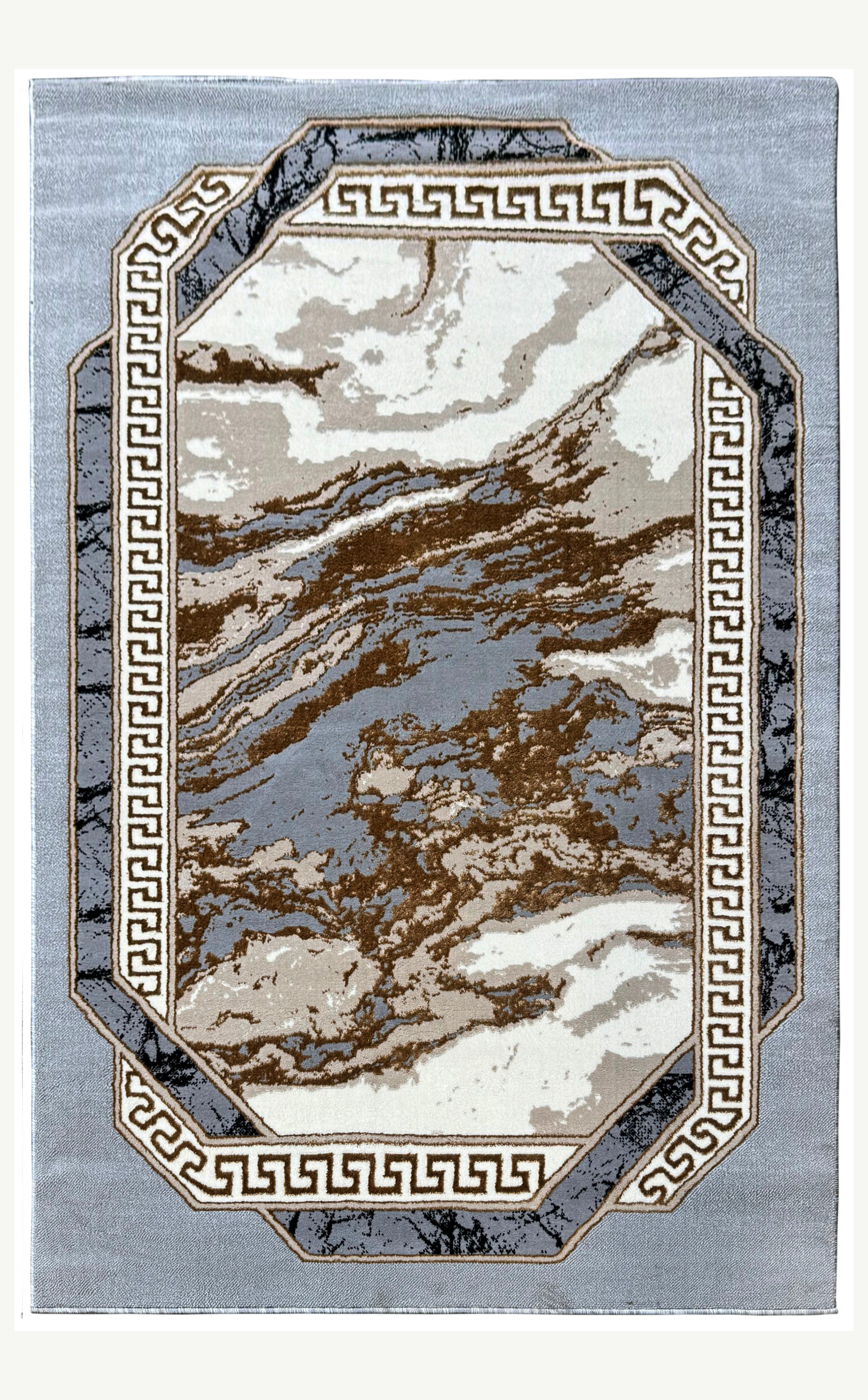 Grey Marble Elegance Rug