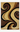 Espresso Elegance Brown Swirl Rug